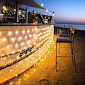 Miniatyrbillede 4 af 5: Led net lys udendørs fyldt med regntæt lim fiskenet lys