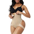Miniatyrbild 1 av 4: Manschett Mage Tränare Kvinna Exceptionell Shapewear 2-i-1 Hög Midja Höftlyftande Byxor 4XL Hudfärg