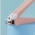 Miniatyrbild 3 av 5: Nagelklippare set, naglar i rostfritt stål och nagelklippare, rosa 2