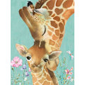 Pikkukuva 1 / 5: Kirahv DIY timanttimaalaussetti, sopii aikuisille ja lapsille Di