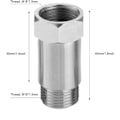 Miniatyrbillede 5 af 5: Oxygen sensor 2 stk. 45mm M18 1.5 Motorlys tjek Lys eliminat