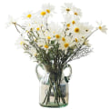 Miniatyrbillede 1 af 3: Kunstig lavendelblomst 2 stk. En buket lilla lavendelbuket realistisk simulering lavendelplanter