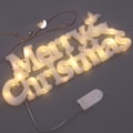 Miniatyrbillede 2 af 5: Julebrev belysning LED lanterner