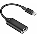 Miniatyrbilde 1 av 5: Svart USB C til HDMI-adapter, Type C til HDMI 4K-konverter, Type C
