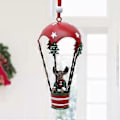 Miniatyrbilde 4 av 5: Juletre Anheng Julete Ornament Dekorasjon Nordisk Samleobjekt Morsom Juletre Anheng for Fest Hjem Utendørs Style C 5.5cmx11cm