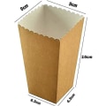 Miniatyrbillede 2 af 3: 30 stk Popcornbokse Popcornboks Slikbeholder Til Fest Snacks, Slik (M)