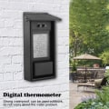 Miniatyrbild 2 av 5: Digital termometer för utomhus inomhus, utomhus väggtermometer