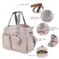 Miniatyrbilde 2 av 5: Rosa babybag brystpumpeveske