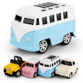 Miniatyrbilde 3 av 6: Raidaxiang Metallbil 1 stk. Mini Diecast Bil Tilfeldig Stil Politibil Hatchback... Friksjonsbil for 3-12 år gamle barn Jenter Gutter Barn.