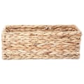 Miniatyrbild 4 av 4: Willowkorg - Naturlig vattenhyacint vävd korg - Perfekt förvaring
