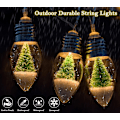 Miniatyrbilde 3 av 5: Julelys utendørs, Globe String Lights for Bedroom med 2
