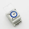 Miniatyrbillede 3 af 5: Analogt ur med synkronmotor og dagsprogram, timer, 4