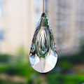Miniatyrbillede 2 af 4: 120mm krystal prisme vedhæng, transparent dråbeform