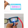 Miniatyrbillede 4 af 5: Anti Blå Lys Briller Til Børn Computer Briller, UV Beskyttelse Anti Glare Sort-Rød