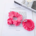 Miniatyrbillede 4 af 5: 2 stk. Genanvendelige, vaskbare drikkeovertræk Anti-Spike Scrunchie-overtræk til de fleste drikkekopper og glas - Sort