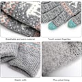 Miniatyrbillede 3 af 5: Vinter Strikkede Varme Handsker Unisex Touch Screen, Termisk Elastisk F