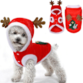 Miniatyrbild 1 av 5: (M) Hundjul Julkläder Katt Juldräkt Hund X-mas Tröjor