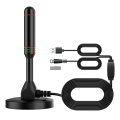 Miniatyrbild 1 av 6: DVB-T-antenn TV-antenn DVB-T2-mottagare DTMB ISDB USB 5V