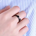 Miniatyrbilde 3 av 6: Kattering for jenter og kvinner, justerbar åpen ring i form av en kattunge L
