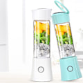 Miniatyrbild 2 av 5: 480ml Bärbar Elektrisk Blender USB Laddningsbar Juicer Cup Smoothies Mixer Fruktpress Maskin - Aespa