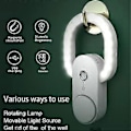 Miniatyrbilde 4 av 5: Intelligent Dobbelt Sensor Nattlys Anion Luftrenser Lys Berørings Aromaterapi Lys Atmosfære Nattlys