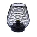 Miniatyrbilde 2 av 5: Designer nattbordslampe Batteribordlamper Metallbur Nattbordslamper
