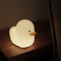 Miniatyrbillede 5 af 5: Led nattelys, smart sengelampe med gul and touch-sensor