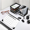Miniatyrbild 3 av 5: 2022 Kalender Engelsk Version Klassisk Svart Väggkalender 18 Månader