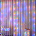 Miniatyrbillede 4 af 4: USD LED Gardin Garland Festoon LED Lys Julelys Lyskæde