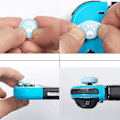 Miniatyrbillede 2 af 3: Katteklo Tommelfingergreb Joystick Cap Til Nintendo Switch & Lite (lilla)