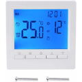 Miniatyrbild 1 av 5: Smart väggtermostat med LCD-display för golvvärme - Blå B