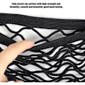 Miniatyrbillede 2 af 5: Bil bagagerum side lastvogn bagage elastisk opbevaring net mesh lomme Orga