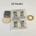 Mini Darning Loom Machine Liten Mender Loom För Darning Maskin Diy Kläder Sömnad Liten Loom10 Hooksaespa