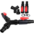 Miniatyrbillede 3 af 5: 20/25mm (3/4\" 1\") Y-splitter vandfordeler til damppumpe CST-