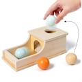 Miniatyrbilde 3 av 5: Montessori-boks for objektpermanens, Montessori-leker for 1-åringer