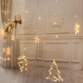 Pikkukuva 4 / 5: LED-valosarjat, tähti- ja joulukuvioiset LED-valosarjat