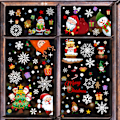 Miniatyrbild 3 av 4: Snögubbe Julgran Julväggdekal Statisk Gl