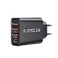 Miniatyrbilde 1 av 5: Hurtiglader 3.0 USB vegglader og USB C-kabel, QC 3.0 30W/6A 4