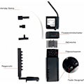 Miniatyrbilde 4 av 5: Akvariefilter Internt filter Internt filterpumpe med spray R