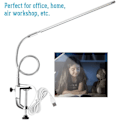 Miniatyrbillede 2 af 5: Led skrivebordslampe, Led klipslys neglebordlampe, justerbar manicure bordlampe Led neglelampe