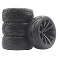 Miniatyrbilde 5 av 5: 4 stk. Off-Road hjul Universal RC bil Crawler hjul 1/10 65mm M4 RC fjernkontroll dekk
