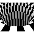 Miniatyrbilde 5 av 5: Pearl Rare Vortex Illusion Teppich, 3D Trap-Effekt Druckmatte, D