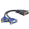 Miniatyrbillede 1 af 6: VGA han til han 3 meter 3+5 plus flettet VGA-kabel computerforbindelseskabel LCD-skærmkabel videokabel