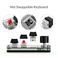Miniatyrbild 3 av 5: Keys Gaming Keyboard Mini 3 Tangenter USB Tangentbord Mekaniskt Tangentbord för PC Gaming Macro Programmering med Programvara OSU HID Standard Tangentbord