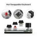 Miniatyrbilde 3 av 5: Keys Gaming Keyboard Mini 3 Taster USB Tastatur Mekanisk Tastatur for PC Gaming Makro Programmering med Programvare OSU HID Standard Tastatur