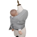 Miniatyrbillede 1 af 5: Vævet Wrap Baby Carrier - Lang Elastisk Baby Carrier til Babyer og Småbørn