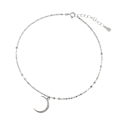Pikkukuva 1 / 5: Flash Diamond Moon Anklet Naisten Niche Design