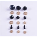 Miniatyrbilde 4 av 5: 100 stk brune plast sikkerhetsøyne DIY sytilbehør for dukkebjørn utstoppede dyr Teddy Puppet Making 9MM