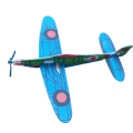 Miniatyrbilde 6 av 6: 10 stk. glideflysett papirfly flygende glidefly gave til barn på bursdagsfest festgavepose strømpefyll moro