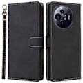 Miniatyrbillede 1 af 5: Til TCL 50 Pro Nxtpaper 5G/50 Nxtpaper 5G Wallet Case RFID-blokering PU Læder Cover Stand View Black